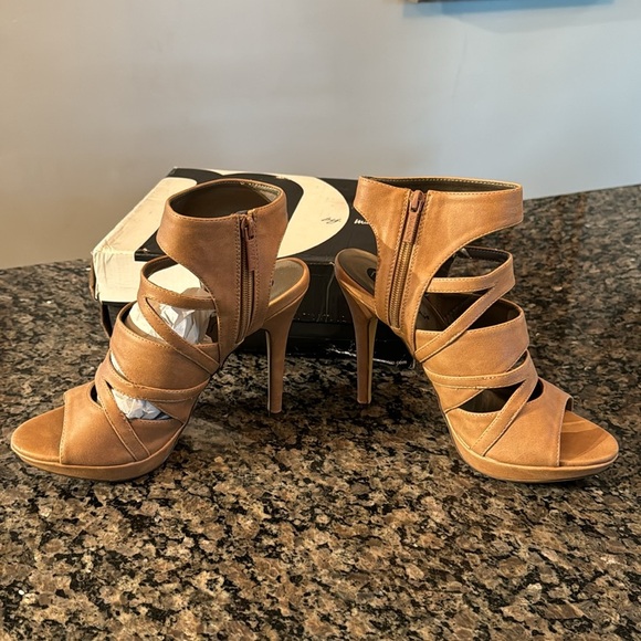 Michael Antonio river heeled open toe bootie NIB 9 - Picture 8 of 13